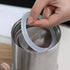 Sivaphe 6 Cups Replacement Infuser Parts for Stainless Steel Stovetop Espresso Coffee Maker, 1 Filter and 3 Gasket Seals
