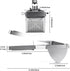 SPEENSUN Potato Ricer, Heavy Duty Stainless Steel Potato Masher for Fluffy Mashed potatoes & Baby Food | Dishwasher