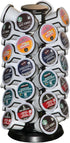 K Cups Holder, K Cup Carousel, Coffee Pods Storage Organizer Stand, Black, Capacity of 40 Pods