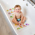 35x16 inch, BEEHOMEE Polyvinyl Chloride (PVC) Bath Mat, Alphabet, Square, XL Size, Textured Pattern, Suction Cups