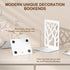 2-Piece, VFINE Withe Bookend Tree Design Bookends for Shelves, Metal Book Ends for Desk, Decoration Stylish Bookshelf