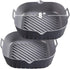 Silicone Liners Square 8 Inches for Air Fryer, 2 Pcs Non-stick Food-grade Reusable Baking Tray Accessories