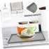 Non-Slip Silicone Vanity Tray, Rectangle Jewelry Tray, Mini Desk Organizer for Toilet, Sink, Soap Coaster