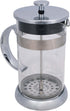 Elanze Designs Stainless Steel 1 Liter Glass French Press Coffee Maker