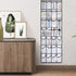 Pocket Shoe Organizer, 28 Pocket Door Hanging Shoe Rack for Closet, White (Size: 68.5x20.88inch)