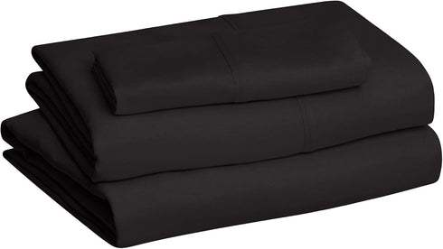 3 Set 14-Inch Amazon Basics Lightweight Breathable Super Soft Easy Care Wrinkle Resistant Brushed Microfiber Piece Bed