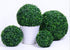 OOKi-Artificial Boxwood Ball Topiary Lifelike Plants, Half Round Topiary for Home Garden, Front Patio, Indoor/Outdoor