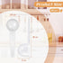 80 Pack Plastic Scoop Tablespoon Measuring Spoons 20 ml Coffee Scoops Teaspoon Long Handle Scoop for Measuring Coffee Grains Spices Protein Pet Food (Transparent) by Meanplan