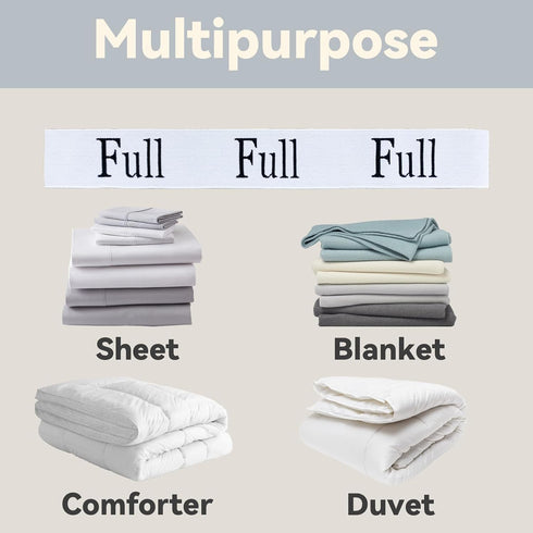 Sheet Organizers and Storage Bands, Elastic Bed Sheet Straps/Storage Organizer for Linen Closet, 4 Pieces (Twin)