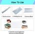 Generic 42 42 Inch Protector,1.5mm Kasepie X Clear Table Cover Thick Plastic Table Cover, Clear Plastic Tablecloth