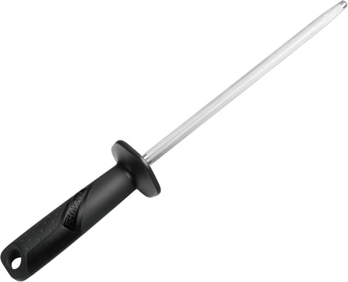 SHARPAL 117N Professional Kitchen Knife Sharpening Rod - 10 Inch Honing Steel Sharpener