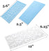 Tosnail 14 Pieces Lace Embossing Fondant Impression Mats Molds for Cake, Cupcake, Biscuits, Wedding Decoration