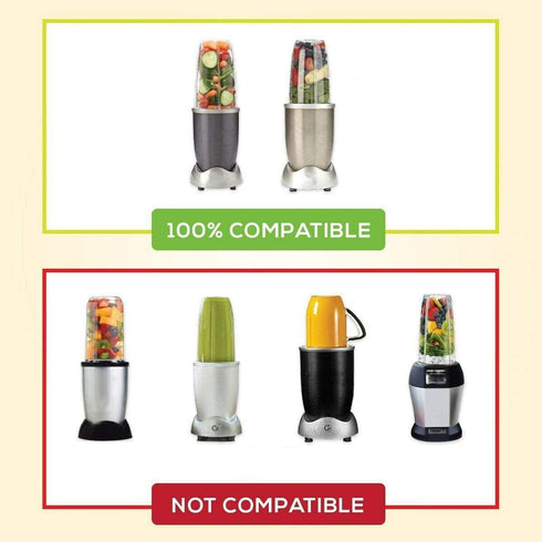 Blender Cups for Nutribullet, 32OZ Cup with Flip Top Lid, Compatible with 600W and 900W Blenders, 2 Pcs
