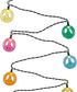 Kurt Adler 10 Multicolored Peace Sign Light Set