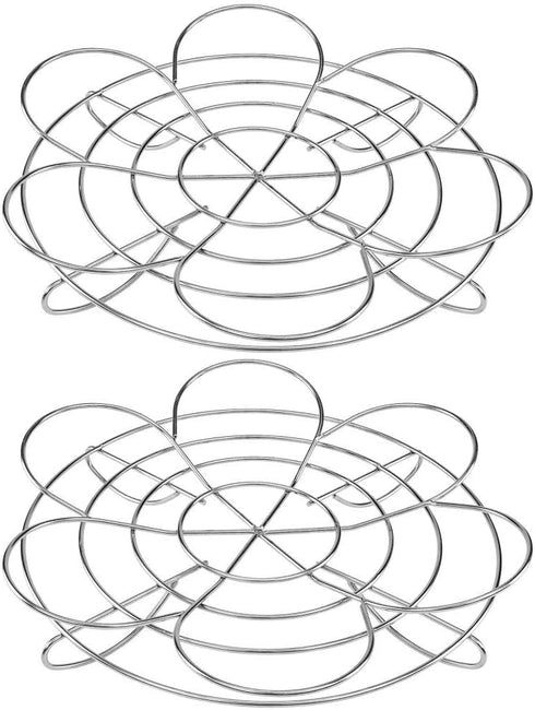 Southern Homewares Canning Rack for Pressure Cooker, 2-Pack Reversible Stacking System for Mason Jars