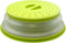 Dependable Industries' 2-in-1 Collapsible Microwave Splatter Guard Cover & Vegetable Washing Colander