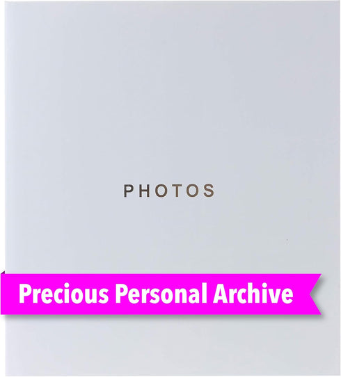 Kiera Grace Jocelyn Photo Album, 80-Page Photo Book with CD Storage Pocket,