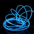 JIGUOOR EL Wire Battery Pack, 9.8ft / 3m Bright Neon Light Strip for DIY, Festival, Party Decoration