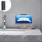TFY Tissue Box Holder, Kitchen Wall Mount for Facial Tissues and Other Napkin Paper Boxes, Black