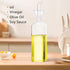 Olive Oil Dispenser Bottle, Glass Oil Bottle for Kitchen or BBQ, 17oz Vinaigrette Oil Cruet