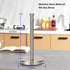 Paper Towel Holder Countertop, Standing Roll Holder for Kitchen Bathroom with Weighted Base for One-Handed Operation