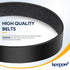 KEEPOW Vacuum Belt for Hoover Dual Power Max Carpet Cleaner FH51000, FH51001, FH51002, 3 Pack