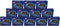 Hem Frankincense and Myrrh Incense Cones, 120 Cones (12 Packs), Natural Aromatherapy for Meditation