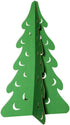 Andersons 4' Green 3D Cardboard Pine Tree Life-Size Christmas & Holiday Dcor