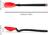 Dreamfarm Mini Supoon Non-Stick Silicone Scraping Cooking Spoon - 8" Red, Jar Scraper Measures 5ml Tsp
