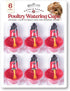Harris Farms Chicken Water Cups, Gravity-Fed Poultry Drinkers for Up to 12