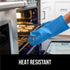 Gorilla Grip Heat and Slip Resistant Silicone Oven Mitts Set, 14.5 in, Extra Long Thick Gloves