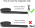 GIB Bot Boundary Strips for Shark ION Robot Vacuum, Magnetic Tape Marker 13 Feet for Neato Eufy Xiaomi
