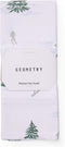 GEOMETRY Christmas Kitchen Towels - Quick Dry Microfiber Cloth Dish Towels for