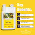 (32 oz.) Lemon Tree Fertilizer | fl. | Easy to Use Liquid Fertilizer for Lemons and Citrus Trees | Liquid Plant Food |