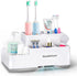 Toothbrush Holder with Anti-Slip: Multifunctional Bathroom Organizer Caddy for Easy Cleaning & Storage