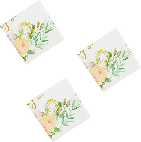 She Said Yes Table Covers for Bridal Showers (54 x 108 in., 3 Pack) - Juvale Engagement Decorations