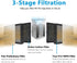 KEEPOW LV-H128 Replacement Filter 2 Pack for LEVOIT LV-H128/PUURVSAS (HM669A) / ROVACS (RV60) Air Purifier, H13 True