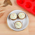 CAKETIME Silicone Muffin Pan Mini 24 Cups - Nonstick Food Grade Baking Pan