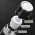 Insulated Water Bottle, Stainless Steel Travel Coffee Mug, Vacuum Flask for Hot and Cold Drinks, 16.23 oz/480ml, Black
