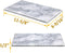 Rectangular Marble Vanity Tray - 11-5/8" x 6-1/4" for Counter, Bathroom, Dresser, Nightstand or Desk