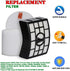 HIFROM Compatible HEPA Filter & Foam Felt Filter for Shark Rotator Powered Lift-Away Models, Replaces Part#XFF650 &