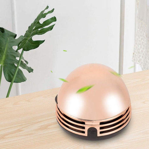 Desktop Vacuum Cleaner, Mini Table Dust Sweeper Cordless Tabletop Crumb Sweeper Portable Table Dust Vaccum Cleaner Ladybug Dust Sweeper Desk Cleaner for Cleaning Dust Crumbs Piano Computer Car by Cyrank