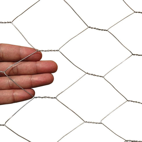 24" x50' 2" 20GA Galvanized Hexagonal Poultry Netting Chicken Wire x Mesh
