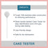 Cake Tester for Baking, 4 Packs Reusable Cake Testing Sticks, 7.9 in Stainless Steel Skewers