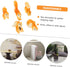 Yardwe 50 Pcs Micro Landscape Squirrel Miniature Figurine Bonsai Decor, Chipmunk Ornament for Small Garden