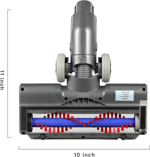 Upgraded Hardwood Floor Vacuum Attachments with Headlights for Dyson V6 DC59 DC61 DC74, Motorized Brush Accessories