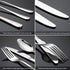 Silverware Set, Briout 20 Piece Flatware Set Service for 4, Stainless Steel Cutlery, Dishwasher Safe