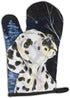 Caroline's Treasures Starry Night Dalmatian Oven Mitt - Heat Resistant Thick Kitchen Mitt for Hot Pans