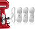 4 Pack Cord Organizer for Appliances, Cord Holder for Small Kitchen Appliances, Stick On for Blenders, Coffee Makers