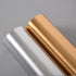 Self Adhesive Brushed Metal Look Film Vinyl, Waterproof Anti Greasy Counter Top Peel Stick Metallic Gloss Shelf Liner